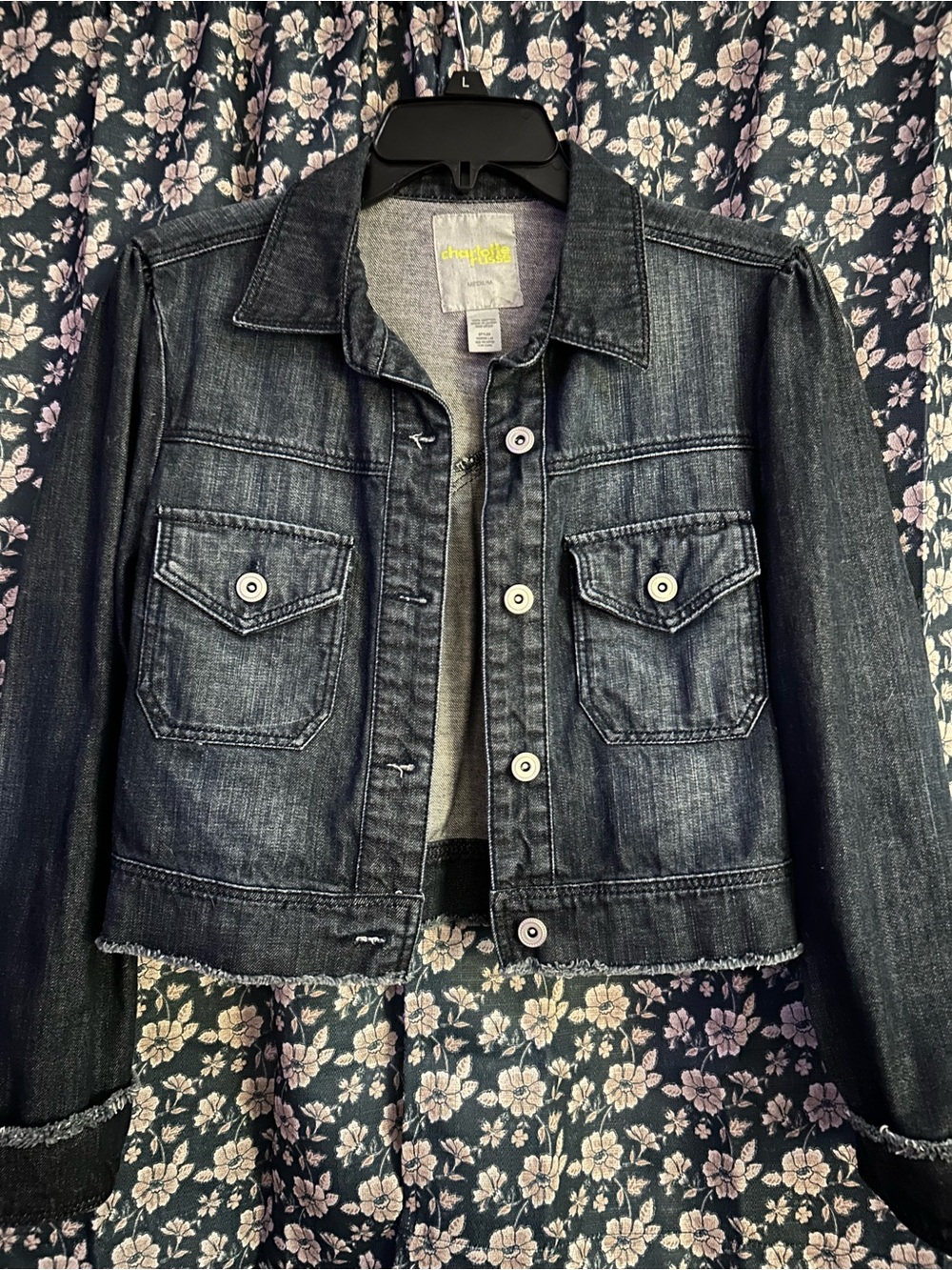 Up cycled jack rabbit Jean jacket - Picture 3 of 3